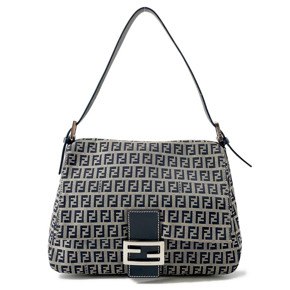 Fendi Mamma Bucket Zucca Canvas Shoulder Bag